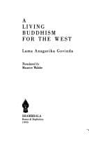 Tapa de A living Buddhism for the West