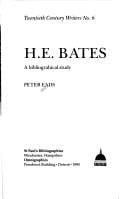 Tapa de H.E. Bates
