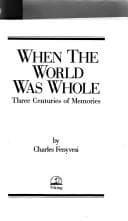 Tapa de When the World Was Whole