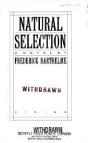 Tapa de Natural selection