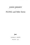Tapa de Fling and other stories