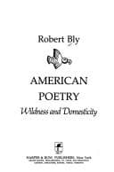 Tapa de American poetry