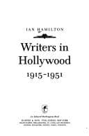 Tapa de Writers in Hollywood, 1915-1951