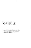 Tapa de Ovid's poetry of exile