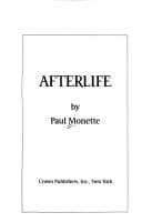 Tapa de Afterlife