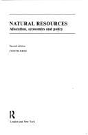 Tapa de Natural resources