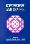 Tapa de Mathematics and gender