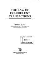 Tapa de The law of fraudulent transactions