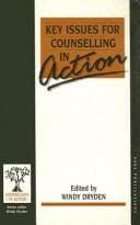 Tapa de Key issues for counselling in action
