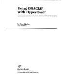Tapa de Using Oracle with HyperCard