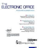 Tapa de The electronic office