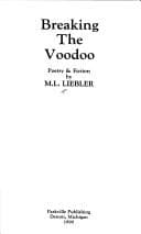 Tapa de Breaking the voodoo