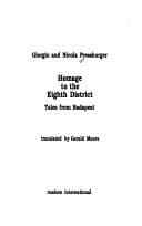 Tapa de Homage to the eighth district
