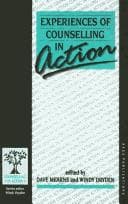 Tapa de Experiences of counselling in action