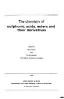 Tapa de The Chemistry of sulphonic acids, esters, and their derivatives