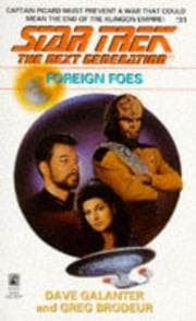 Tapa de Star Trek The Next Generation - Foreign Foes