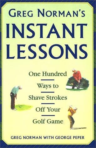 Tapa de Greg Norman's Instant Lessons