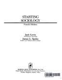 Tapa de Starting sociology