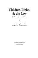Tapa de Children, ethics, & the law