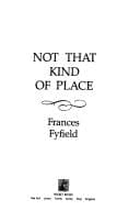 Tapa de Not that kind of place