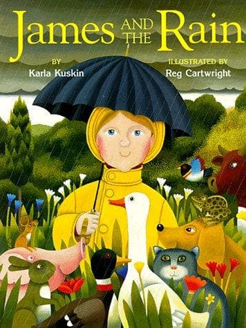 Tapa de James and the rain