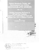 Tapa de Drafting indemnity provisions in oil and gas contracts