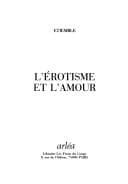 Tapa de L' érotisme et l'amour
