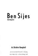 Tapa de Ben Sijes