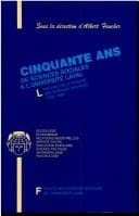 Tapa de Cinquante ans de sciences sociales à l'Université Laval