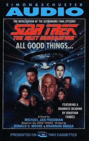 Tapa de STAR TREK NEXT GENERATION ALL GOOD THINGS