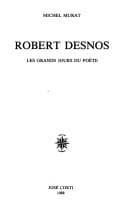 Tapa de Robert Desnos