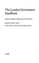 Tapa de The London government handbook