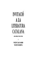 Tapa de Invitació a la literatura catalana