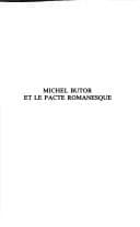 Tapa de Michel Butor et le pacte romanesque