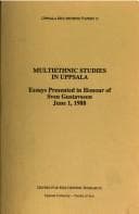 Tapa de Multiethnic studies in Uppsala