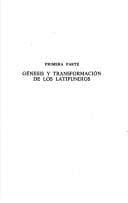 Tapa de Economía e historia de los latifundios