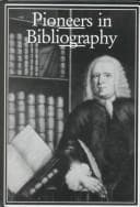 Tapa de Pioneers in bibliography