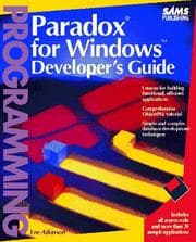 Tapa de Paradox for Windows