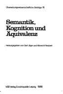 Tapa de Semantik, Kognition und Äquivalenz