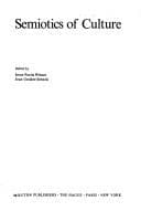 Tapa de Semiotics of culture