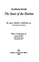 Tapa de The state of the market