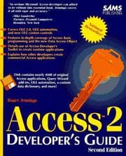 Tapa de Access 2 developer's guide