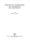 Tapa de Arbeiter und Unternehmer auf den Werften des Kaiserreichs