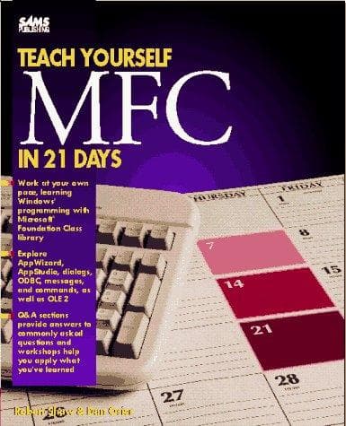 Tapa de Teach yourself MFC Library programming in 21 days