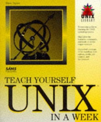Tapa de Teach yourself UNIX in a week