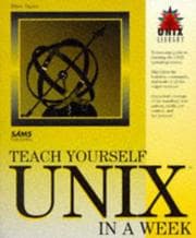 Tapa de Teach yourself UNIX in a week