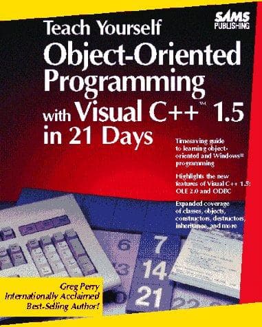 Tapa de Teach yourself object-oriented programming with Visual C++ 1.5 in 21 days