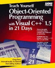 Tapa de Teach yourself object-oriented programming with Visual C++ 1.5 in 21 days