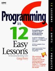 Tapa de C programming in 12 easy lessons