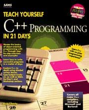 Tapa de Teach yourself C++ in 21 days